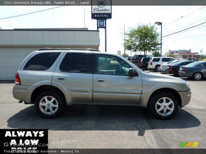 Pewter Metallic / Camel 2003 Oldsmobile Bravada AWD