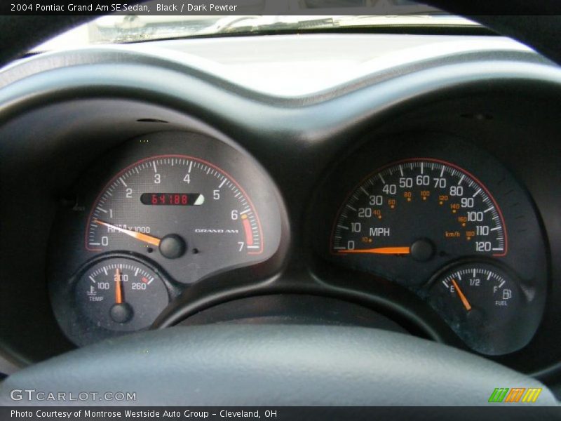 Black / Dark Pewter 2004 Pontiac Grand Am SE Sedan