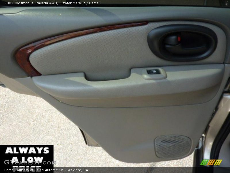 Pewter Metallic / Camel 2003 Oldsmobile Bravada AWD