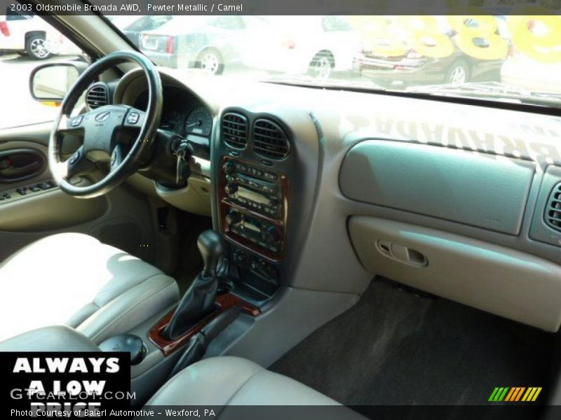 Pewter Metallic / Camel 2003 Oldsmobile Bravada AWD