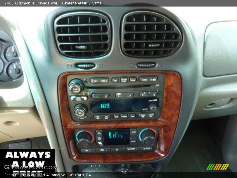Pewter Metallic / Camel 2003 Oldsmobile Bravada AWD