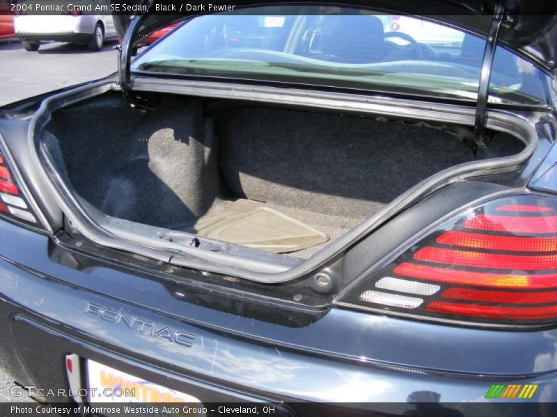 Black / Dark Pewter 2004 Pontiac Grand Am SE Sedan