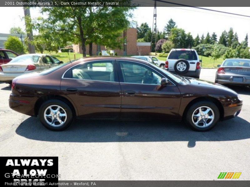 Dark Chestnut Metallic / Neutral 2001 Oldsmobile Aurora 3.5