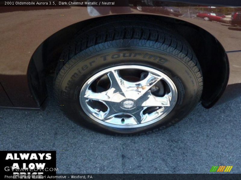 Dark Chestnut Metallic / Neutral 2001 Oldsmobile Aurora 3.5
