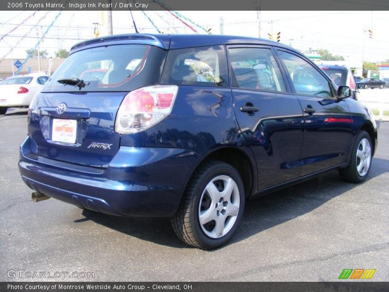 Indigo Ink Pearl / Dark Gray 2006 Toyota Matrix