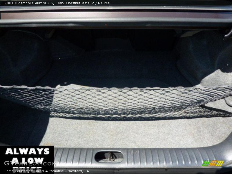 Dark Chestnut Metallic / Neutral 2001 Oldsmobile Aurora 3.5