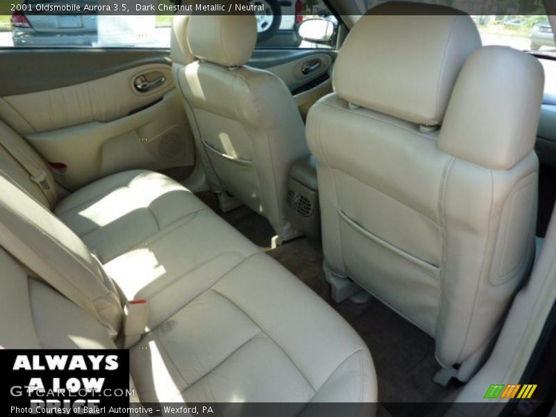 Dark Chestnut Metallic / Neutral 2001 Oldsmobile Aurora 3.5