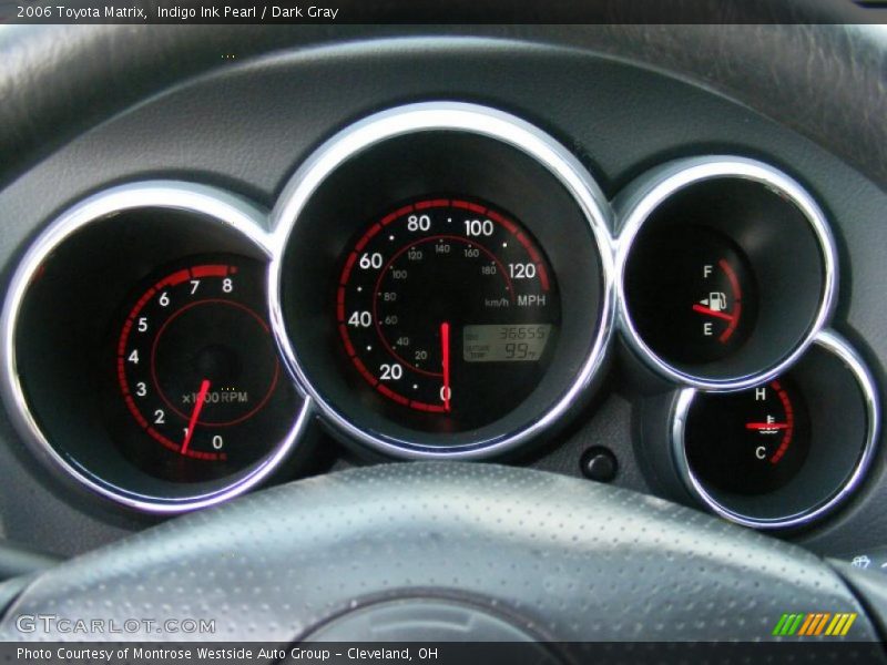 Indigo Ink Pearl / Dark Gray 2006 Toyota Matrix