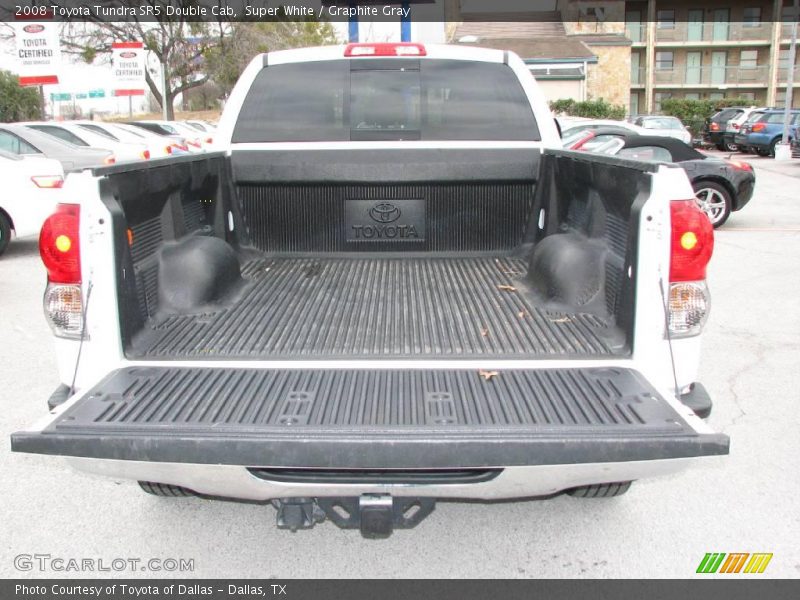Super White / Graphite Gray 2008 Toyota Tundra SR5 Double Cab