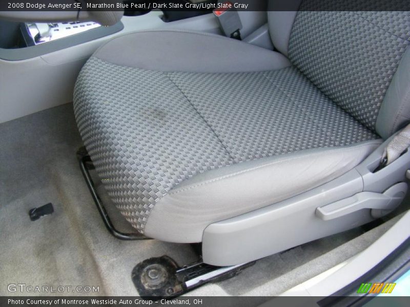 Marathon Blue Pearl / Dark Slate Gray/Light Slate Gray 2008 Dodge Avenger SE