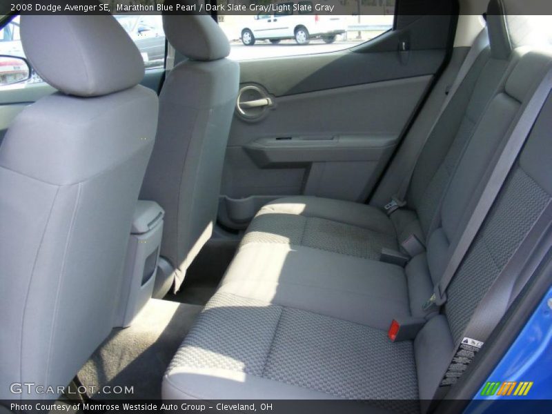 Marathon Blue Pearl / Dark Slate Gray/Light Slate Gray 2008 Dodge Avenger SE