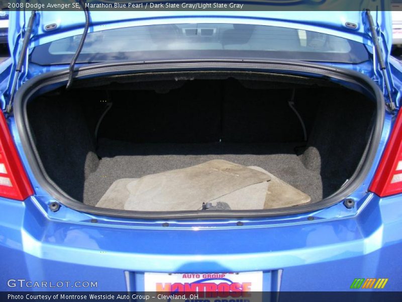 Marathon Blue Pearl / Dark Slate Gray/Light Slate Gray 2008 Dodge Avenger SE