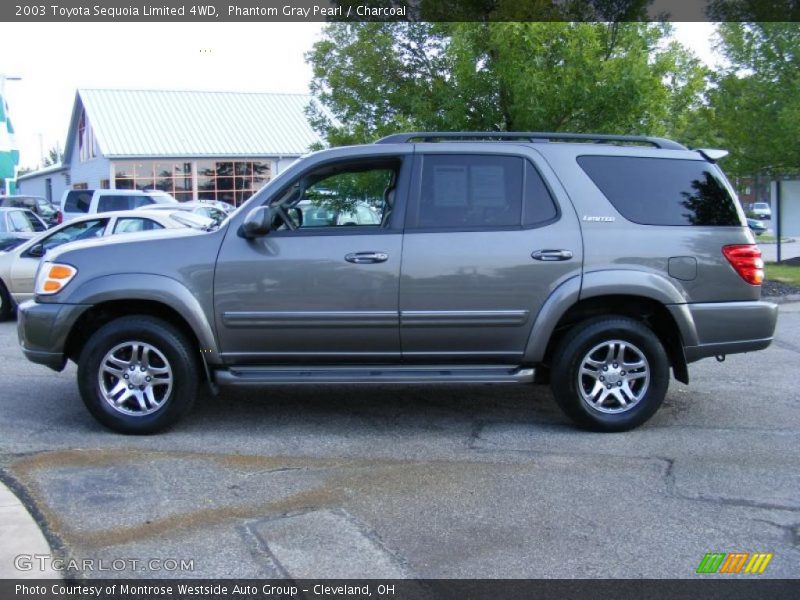 Phantom Gray Pearl / Charcoal 2003 Toyota Sequoia Limited 4WD