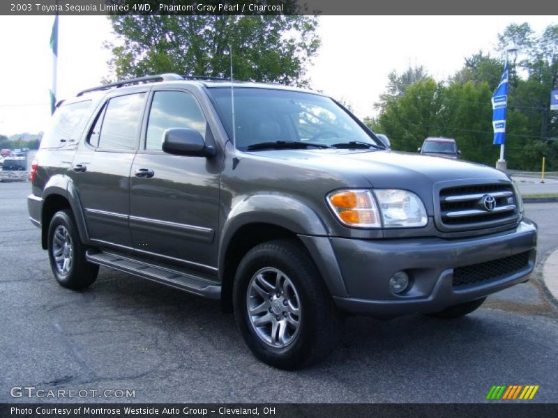 Phantom Gray Pearl / Charcoal 2003 Toyota Sequoia Limited 4WD