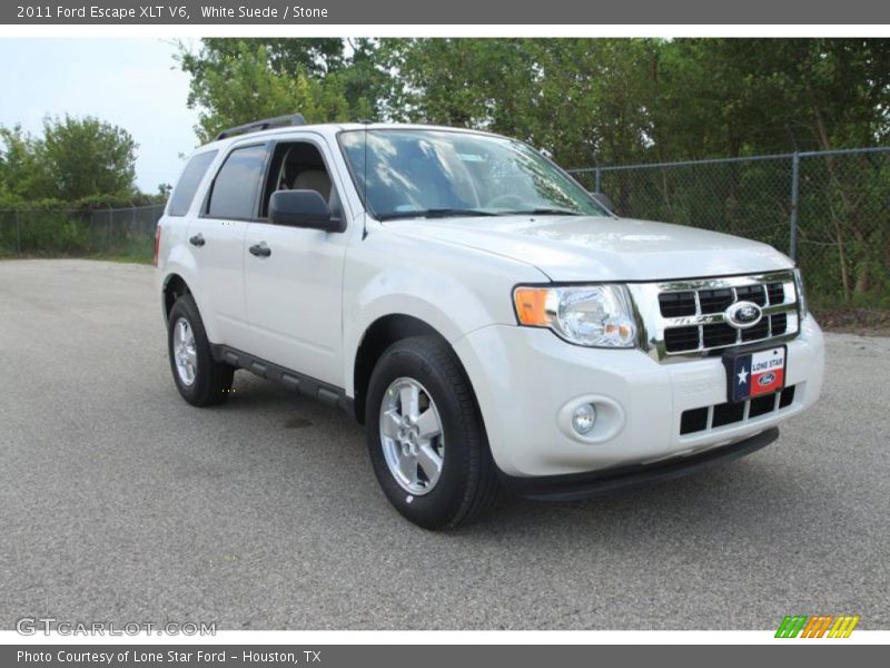 White Suede / Stone 2011 Ford Escape XLT V6