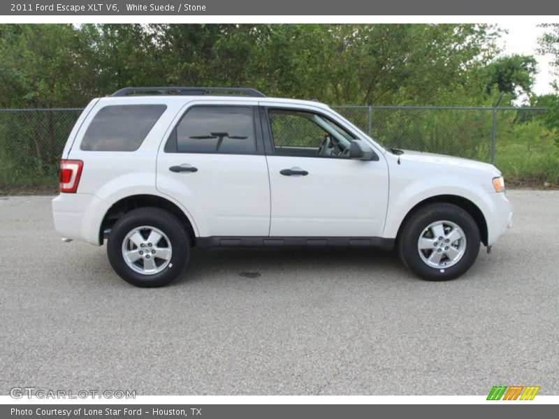 White Suede / Stone 2011 Ford Escape XLT V6