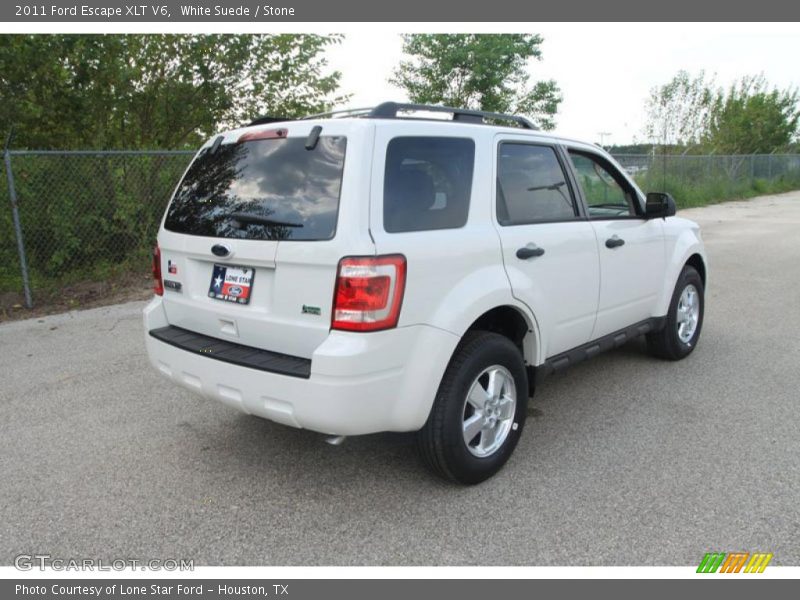 White Suede / Stone 2011 Ford Escape XLT V6