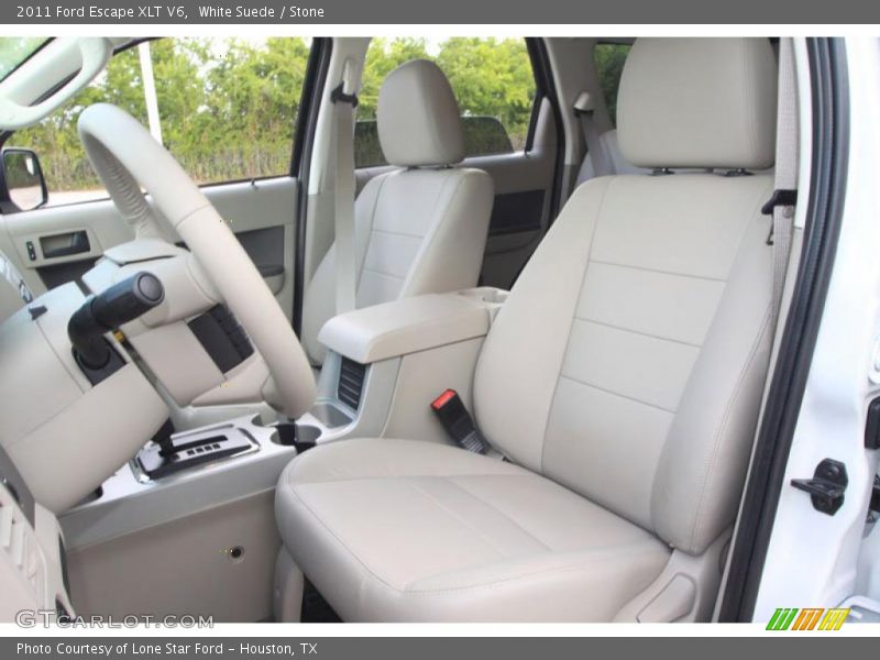White Suede / Stone 2011 Ford Escape XLT V6