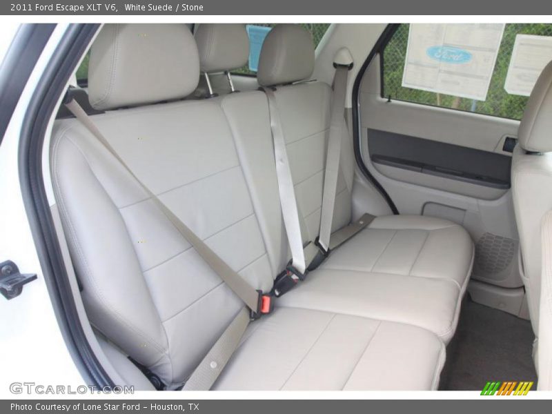White Suede / Stone 2011 Ford Escape XLT V6
