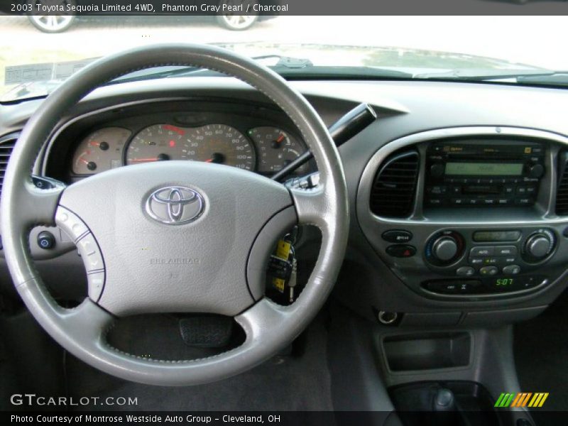 Phantom Gray Pearl / Charcoal 2003 Toyota Sequoia Limited 4WD