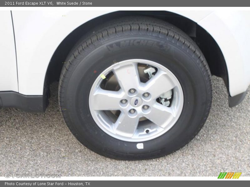 White Suede / Stone 2011 Ford Escape XLT V6
