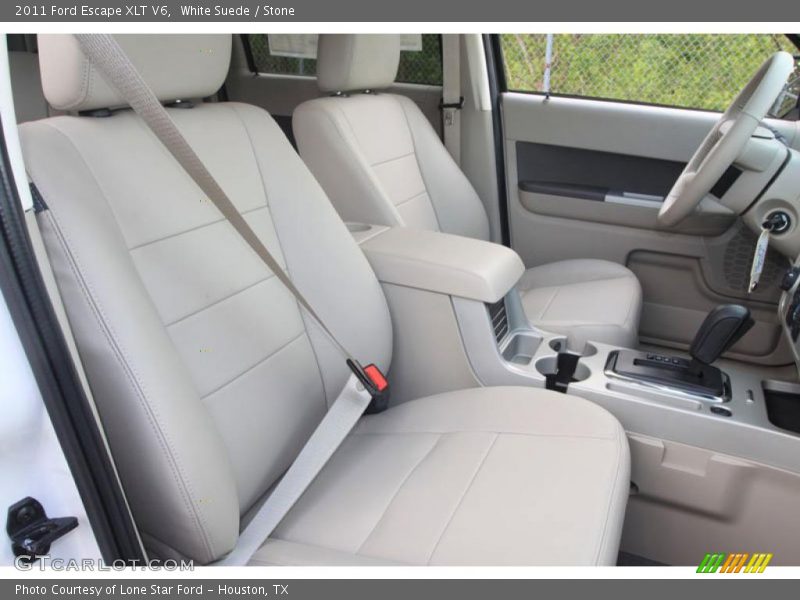 White Suede / Stone 2011 Ford Escape XLT V6