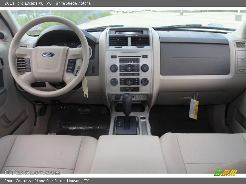 White Suede / Stone 2011 Ford Escape XLT V6