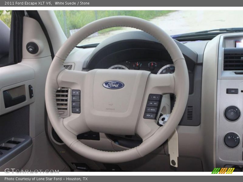 White Suede / Stone 2011 Ford Escape XLT V6