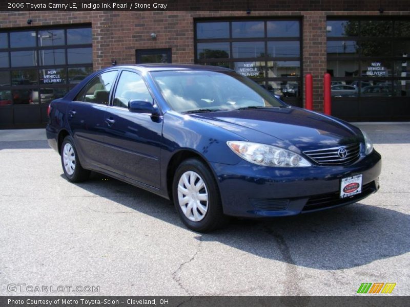 Indigo Ink Pearl / Stone Gray 2006 Toyota Camry LE