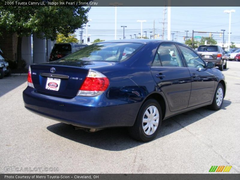 Indigo Ink Pearl / Stone Gray 2006 Toyota Camry LE