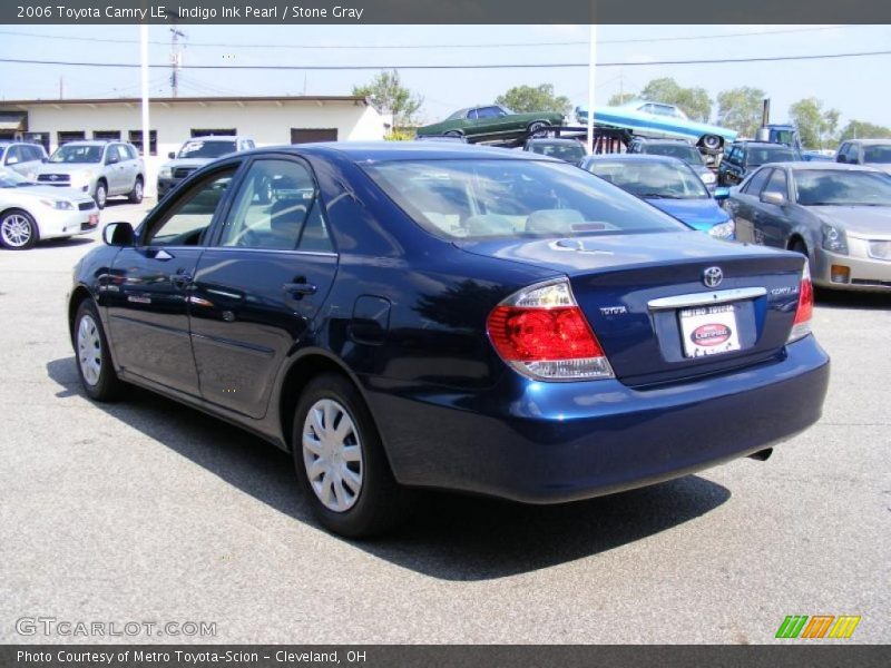 Indigo Ink Pearl / Stone Gray 2006 Toyota Camry LE