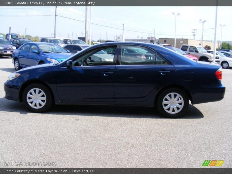 Indigo Ink Pearl / Stone Gray 2006 Toyota Camry LE