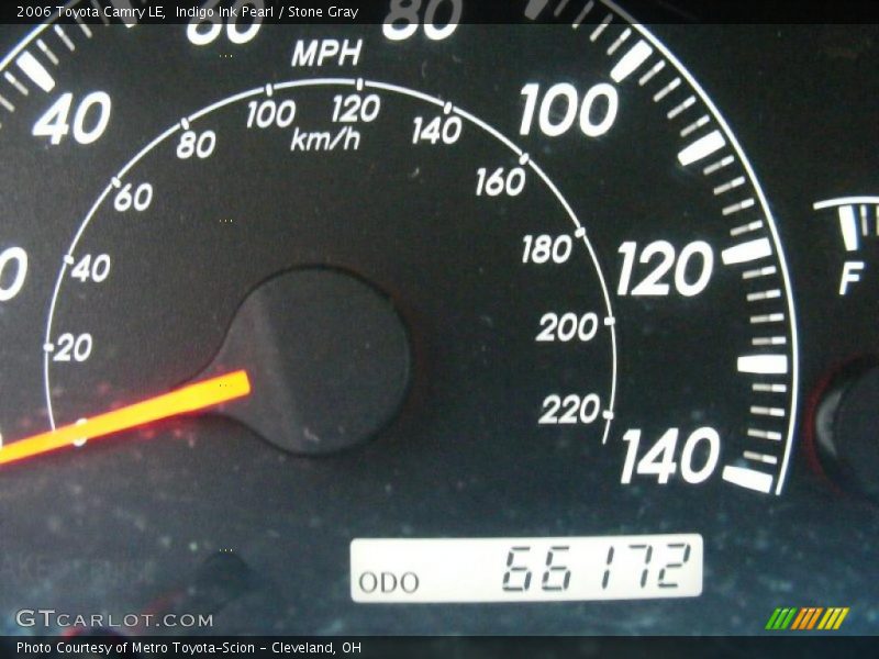 Indigo Ink Pearl / Stone Gray 2006 Toyota Camry LE