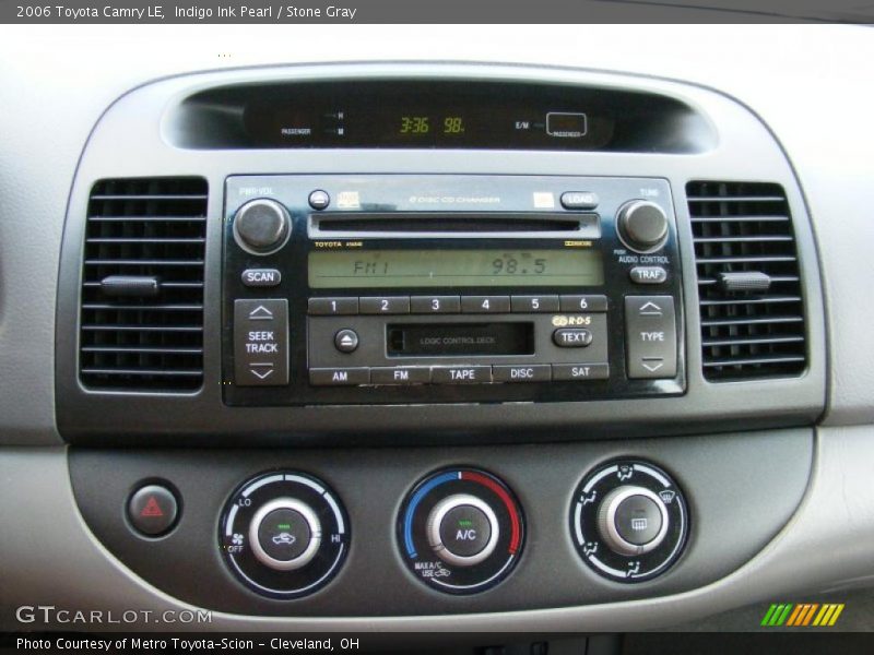 Indigo Ink Pearl / Stone Gray 2006 Toyota Camry LE