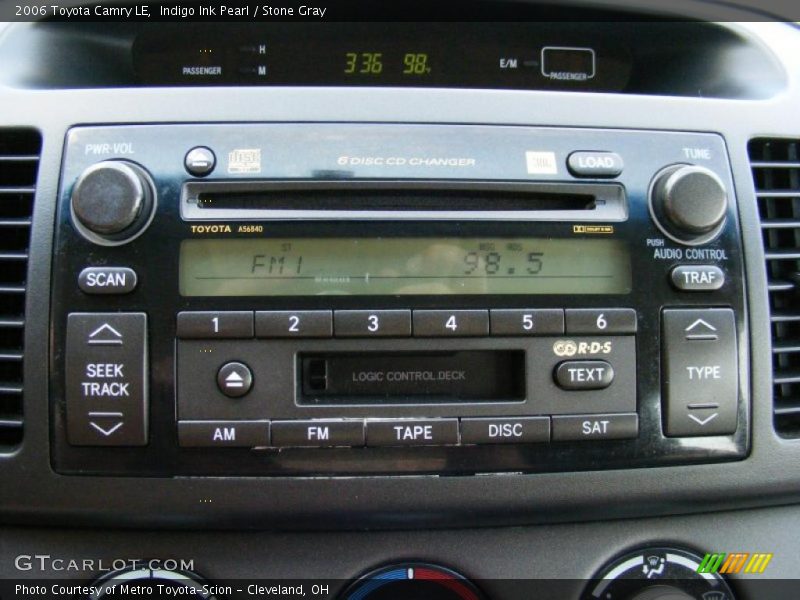Indigo Ink Pearl / Stone Gray 2006 Toyota Camry LE