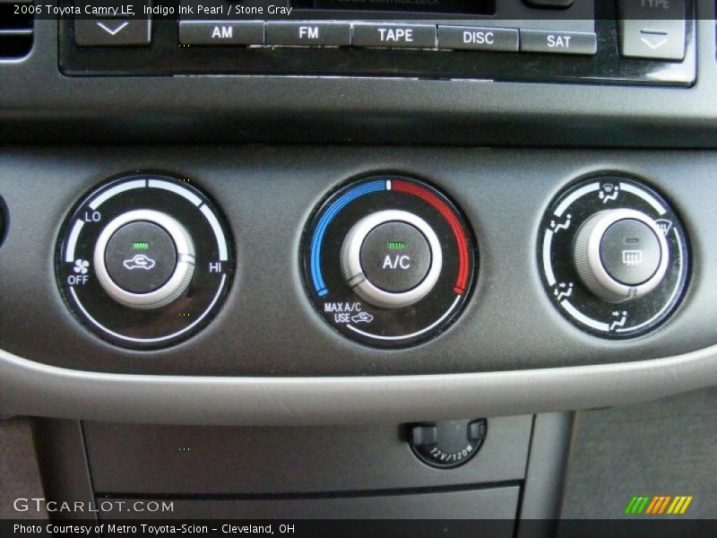 Indigo Ink Pearl / Stone Gray 2006 Toyota Camry LE