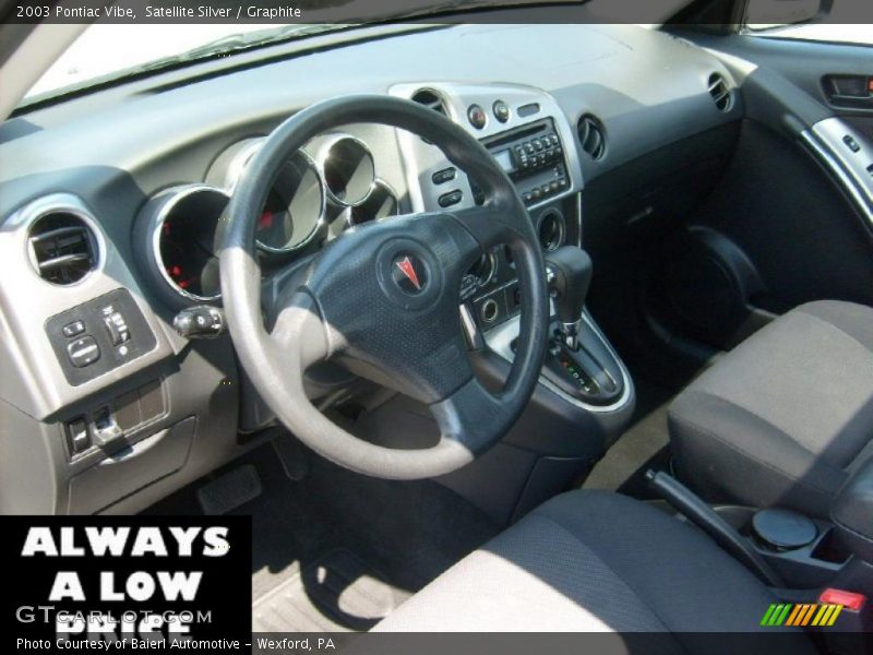 Satellite Silver / Graphite 2003 Pontiac Vibe