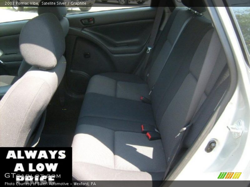 Satellite Silver / Graphite 2003 Pontiac Vibe