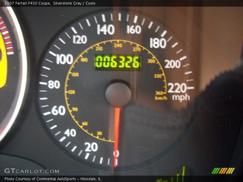 Silverstone Gray / Cuoio 2007 Ferrari F430 Coupe