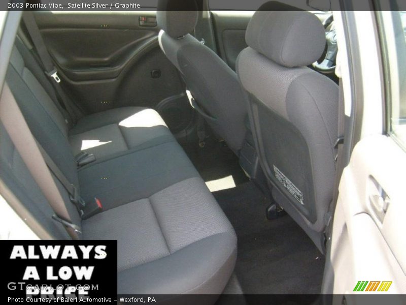 Satellite Silver / Graphite 2003 Pontiac Vibe