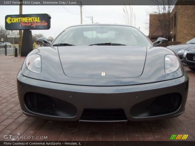 Silverstone Gray / Cuoio 2007 Ferrari F430 Coupe