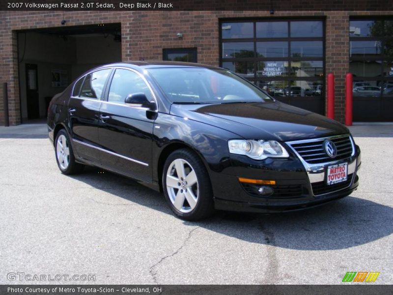 Deep Black / Black 2007 Volkswagen Passat 2.0T Sedan