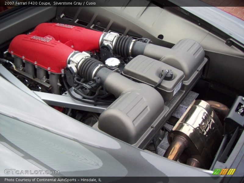 Silverstone Gray / Cuoio 2007 Ferrari F430 Coupe