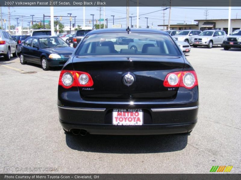 Deep Black / Black 2007 Volkswagen Passat 2.0T Sedan