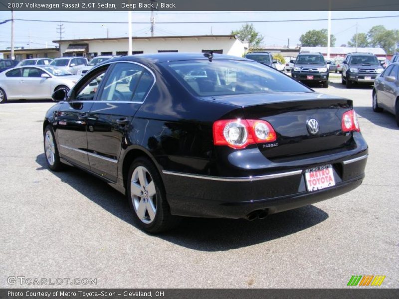 Deep Black / Black 2007 Volkswagen Passat 2.0T Sedan