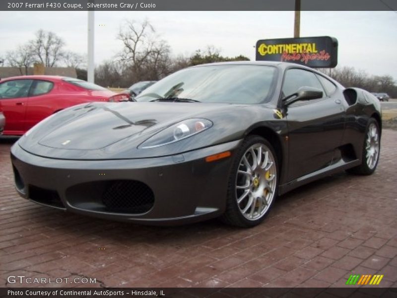 Silverstone Gray / Cuoio 2007 Ferrari F430 Coupe