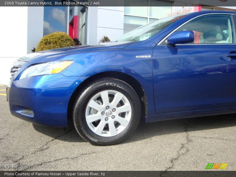 Blue Ribbon Metallic / Ash 2009 Toyota Camry Hybrid