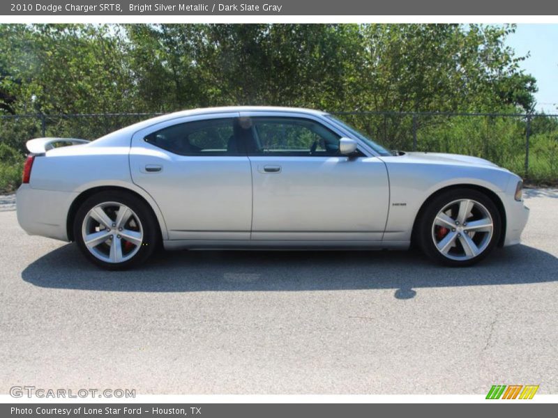 Bright Silver Metallic / Dark Slate Gray 2010 Dodge Charger SRT8