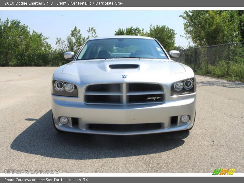 Bright Silver Metallic / Dark Slate Gray 2010 Dodge Charger SRT8