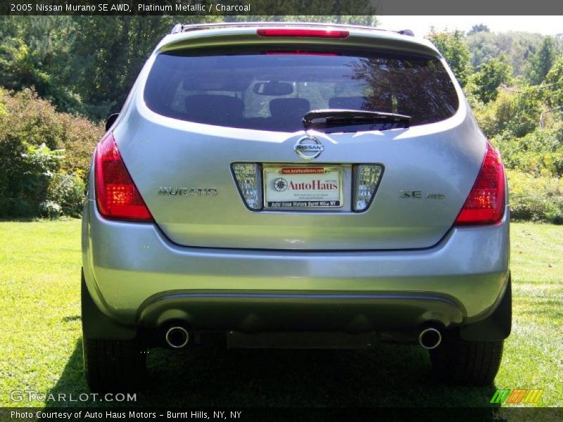Platinum Metallic / Charcoal 2005 Nissan Murano SE AWD